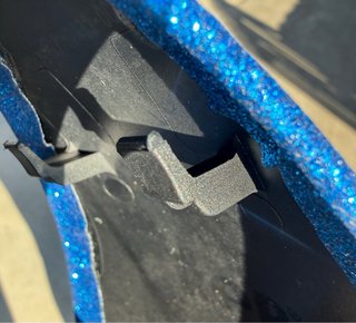 Tassello Glitter Blu Kep Italia