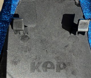 Tassello Glitter Blu Kep Italia