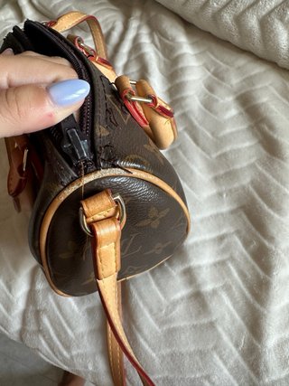 Borsa Louis Vuitton Speedy Mini Marrone