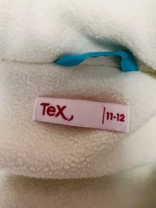 Chaleco Tex Niña Talla 11-12 Años