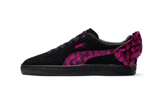 Puma Suede Classic x Barbie Negro Rosa con su caja