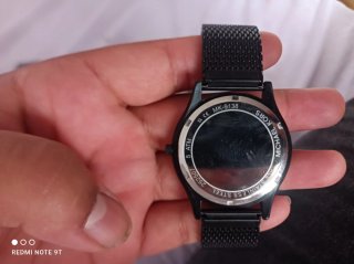 Reloj Michael Kors Negro/Plateado Nuevo