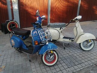 Vespa PK 125 S Azul