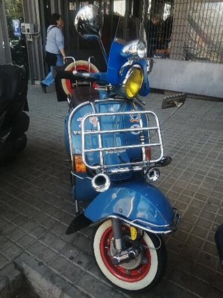 Vespa PK 125 S Azul