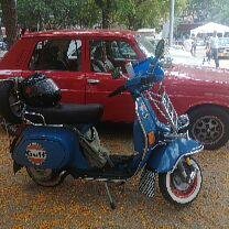 Vespa PK 125 S Azul