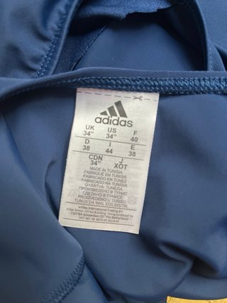 Bañador Adidas Mujer Talla M Azul Marino y2k