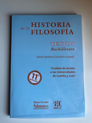 HISTORIA DE LA FILOSOFIA TEXTOS 2 BACHILLERATO