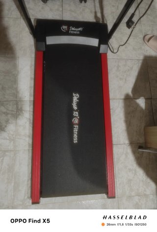 ÁCinta de Correr Deluxe Fitness Roja