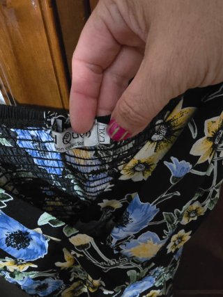 Mono corto floral tirantes Talla L-XL