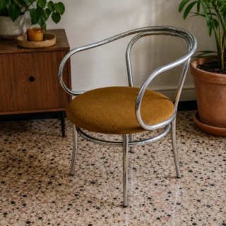2 Sillones  vintage, años 70, cromado .