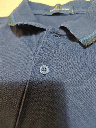 Polo Fred Perry Azul Marino - Talla S