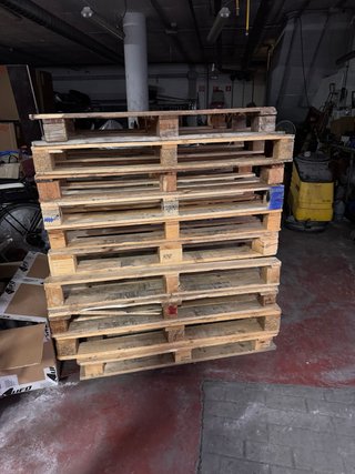 Palets de madera (no europeos)