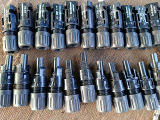 Conectores Solares MC4 Macho/Hembra