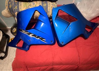 Tapas Carenado Honda CBR 600RR 05-06 Azul