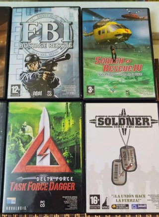 Lote 9 Juegos PC