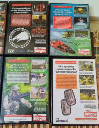 Lote 9 Juegos PC