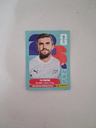 Cromo Tim Payne mundial 2026 Panini