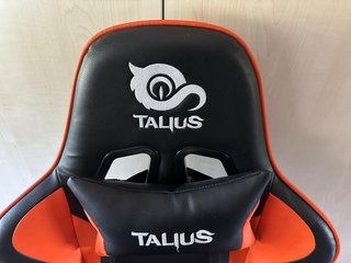 Silla Gaming Talius Naranja y Negra
