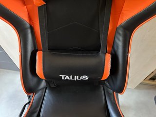 Silla Gaming Talius Naranja y Negra