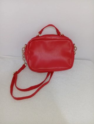 Bolso rojo acolchado