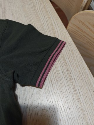 Polo Fred Perry Verde Oscuro - Talla S
