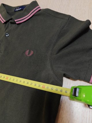 Polo Fred Perry Verde Oscuro - Talla S