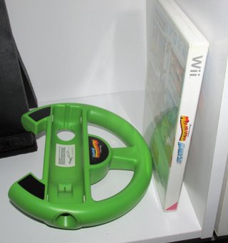 Madagascar Kartz Wii + Volante Exclusivo