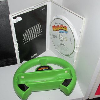 Madagascar Kartz Wii + Volante Exclusivo