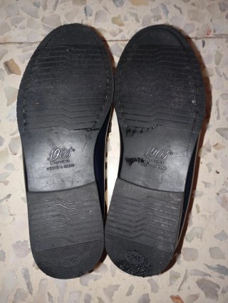 Mocasines 1901 Piel Artesanía Negro