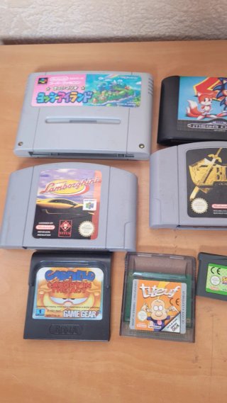 Lote Videojuegos Nintendo, Sega, N64, Game Gear