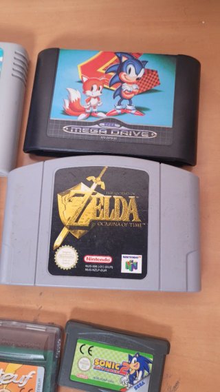 Lote Videojuegos Nintendo, Sega, N64, Game Gear