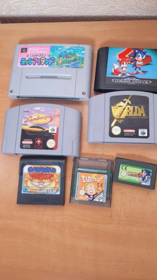 Lote Videojuegos Nintendo, Sega, N64, Game Gear