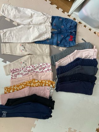 Lotto bimba 80 cm autunno inverno