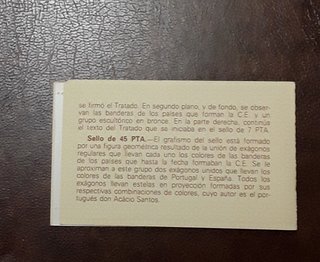 España 1986: Ingreso Portugal y España CE