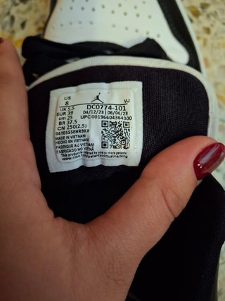 Nike Air Jordan 1 Low Talla 39