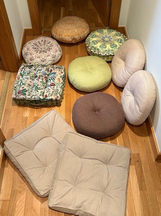 Cojines Redondos Estilo Mandala