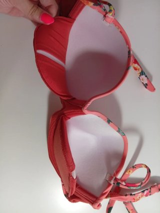 Bikini floral rosa