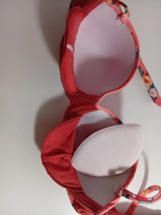 Bikini floral rosa
