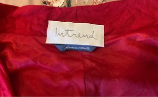 Abito rosso InTrend donna taglia L