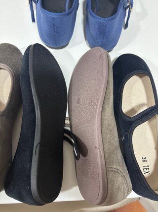Bailarinas Talla 36 (Negro, Azul, Marrón)