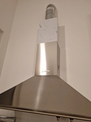 Extensión Inox Smeg Campana Extractora