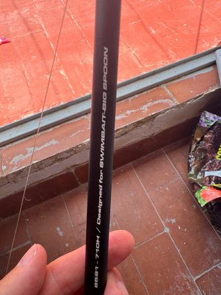 Swimbait Glideway 176 y combo caña + carrete