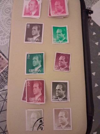 Lote Sellos España Rey Juan Carlos