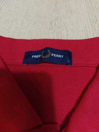 Polo Fred Perry Rojo - Talla S