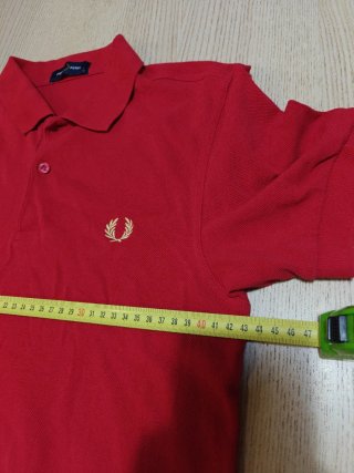 Polo Fred Perry Rojo - Talla S