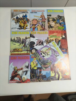KEN PARKER. 1982. Coleccion 10 volúmenes.
