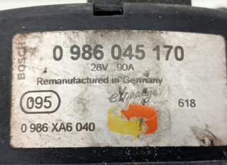 Iveco 94554 alternador 0986045170 eurotech cursor