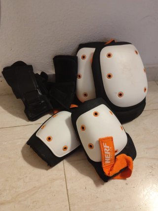 Protecciones Nerf Patines BMX Poco Uso Talla M
