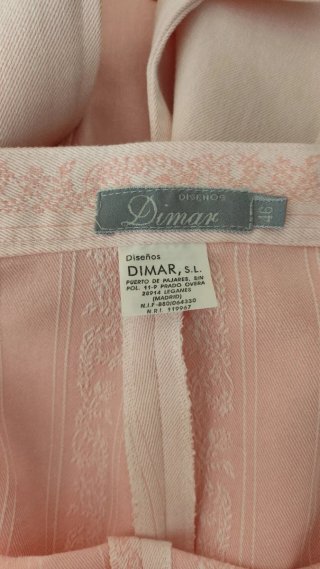 Traje Dimar rosa 90s