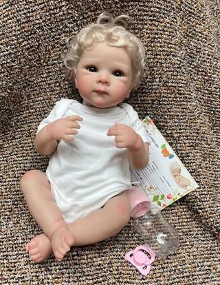 Muñeca reborn bebé silicona